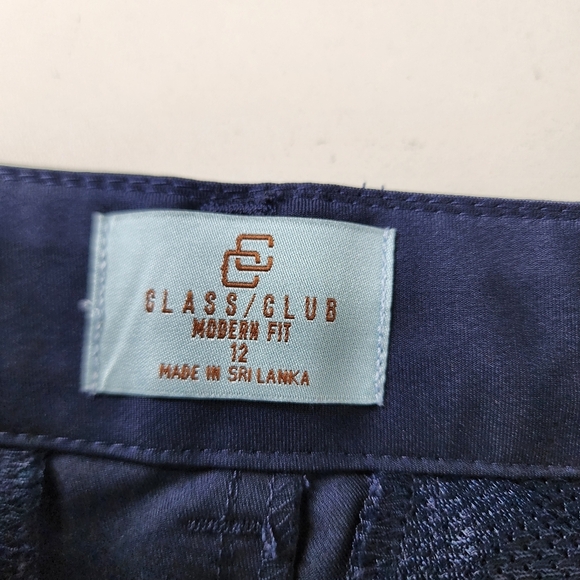 Classic Club Boys Pants Size 12 Navy Blue Comfort Stretch Adjastable Waist Easy - Picture 5 of 10